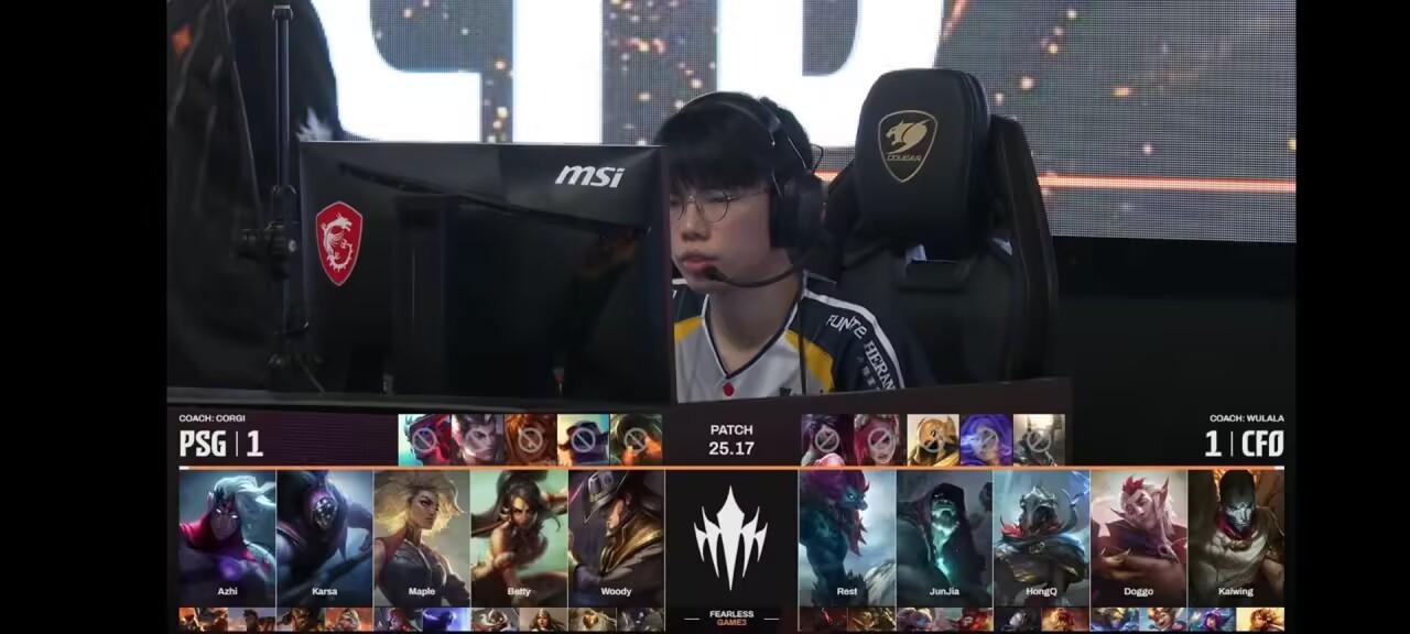 赛的争夺, CFO让一